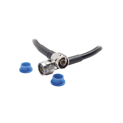 [LP-NM-NM-60] Jumper Flexible de Baja Pérdida para Equipos Inalámbricos hasta 7 GHz N-Macho a N-Macho, 60 cm (23.62 pulgadas)