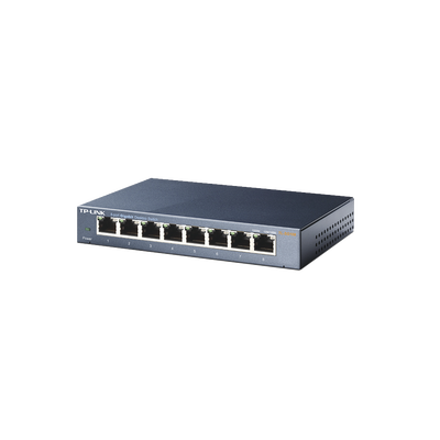 [TL-SG108] Switch Gigabit no administrable de 8 puertos 10/100/1000 Mbps 