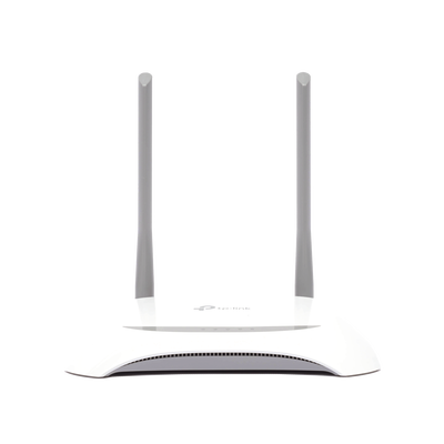 [TL-WR850N] Router Inalámbrico para WISP con Configuración de fábrica personalizable, 2.4 GHz, 300 Mbps, 4 Puertos LAN 10/100 Mbps, 1 Puerto WAN 10/100 Mbps, control de ancho de banda