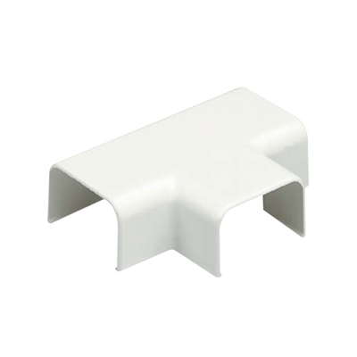 [TF10IW-X] Accesorio en "T", para uso con canaleta LD10, material ABS, Color Blanco Mate