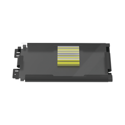 [FSTK] Charola de Empalme para Fibra Óptica, Para Protección de 6 Empalmes de Fusión o Mecánicos, Compatible con los Paneles FWME2