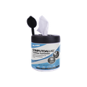 Toallas húmedas antibacteriales, para limpieza de gabinetes, equipos de cómputo, audio, vídeo y telefonía, 30 piezas 