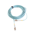 Jumper de Fibra Óptica Multimodo 50/125 XGLO OM3, LC-LC Duplex, OFNR, Color Aqua, 7 Metros (22.97 Pies)