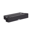 Organizador de Cables Horizontal PatchLink, Doble (Frontal y Posterior), Con Tapa Extendida, Para Rack de 19in, 2UR