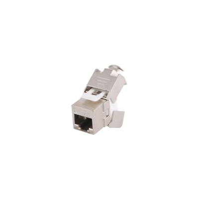[LP-KJ5S-04] Módulo Jack Keystone Cat5e Blindado (STP) sin Herramienta (Toolless)