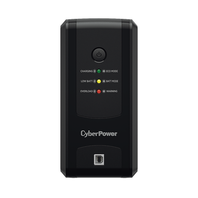 [UT-1000GU] UPS de 1000 VA/500 W, Topología Línea Interactiva, Entrada 120 Vca  NEMA 5-15P, y 8 Salidas NEMA 5-15R, Puerto USB, Con Regulador de Voltaje (AVR)