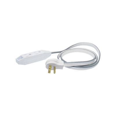 [SYS-136051] Extension electrica plana de 1 metro con clavija aterrizada.