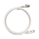 Patch Cord Cat6A 10G Blindado 2 Metros (6.56 Pies) Blanco