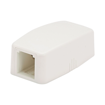 [CBXQ1IW-A] Caja de Montaje en Superficie, Para 1 Módulo Mini-Com, Color Blanco Mate