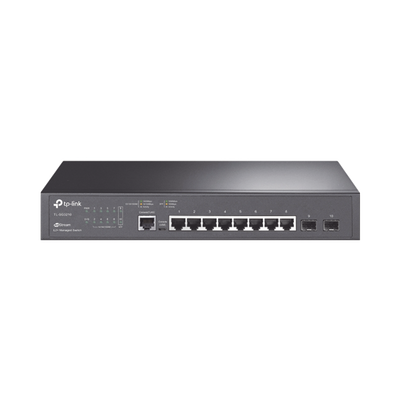 [TL-SG3210] Switch JetStream SDN Administrable 8 puertos 10/100/1000 Mbps + 2 puertos SFP, administración centralizada OMADA SDN 