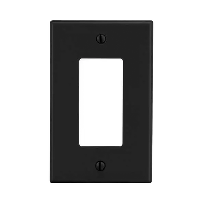 [HUB-P26-BK] Tapa para Contacto Dúplex Color Negro.