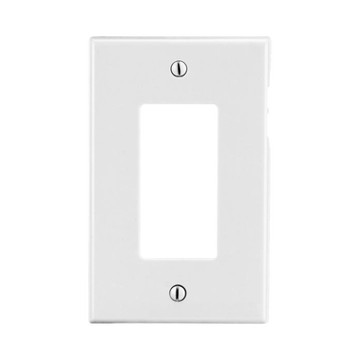 [HUB-P26W] Tapa para Contacto Rectangular Color Blanco.