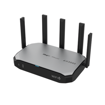 [RG-EG105GW-X] Router Balanceador inalámbrico Wi-Fi 6 MESH con Función SD-WAN, Hasta 4 Servicios de Internet y Hasta 180 clientes con desempeño de 1.2 Gbps