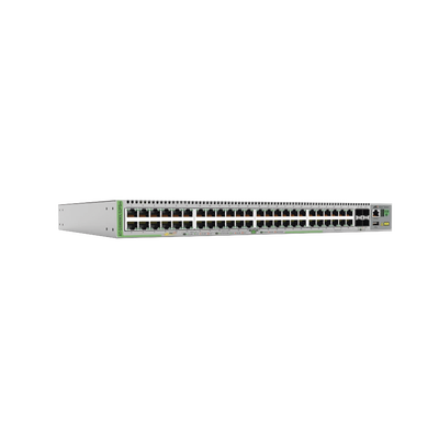 [AT-GS980MX/52PSM-10] Switch L3 Stackable, 40x 10/100/1000-T PoE+ , 8x 100M/1G/2.5G/5G-T PoE+, 4x SFP+ Ports, 370W