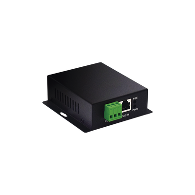 [WI-POE61-24V] Convertidor PoE Industrial / Entrada PoE 802.3 af/at / Salida PoE pasivo 24V / Conexión plug and play / Alcance de hasta 100 metros / Ideales para Enlaces Inalámbricos