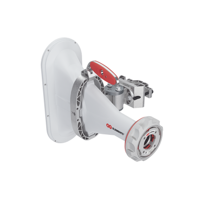 [AH90-TP] Antena asimétrica de 90° (90°H 25°V) 16 dBi tipo cuerno 5180-6000 MHz altamente eficiente, sin cables, sin perdidas, sin lóbulos listas para TwistPort, Montaje mejorado