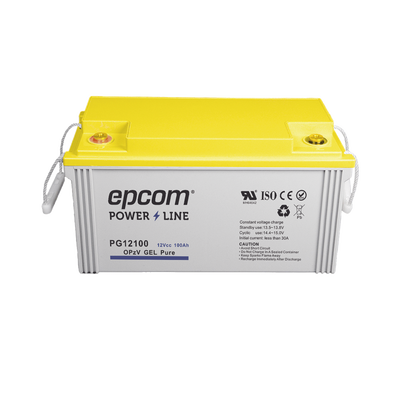 [PG12100] Batería de GEL PURO OPzV / 12 V @ 100 Ah / Ciclo profundo / Uso en Aplicaciones Fotovoltaicas y de Respaldo