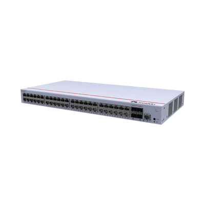 [S310-48T4S] Switch de Distribución/Core Gigabit Administrable  Capa 3 / 48 puertos 10/100/1000 Mbps  / 4 Puertos 1GE SFP Uplink / ERPS / Rutas Estáticas / iStack / Administración Nube Gratis