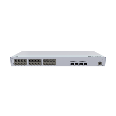 [S310-24P4X] Switch de Distribución/Core Gigabit Administrable PoE Capa 3 / 24 puertos 10/100/1000 Mbps (PoE) / 4 Puertos 10GE SFP+ Uplink / ERPS / Rutas Estáticas / iStack / PoE Perpetuo / 400W / Administración Nube Gratis