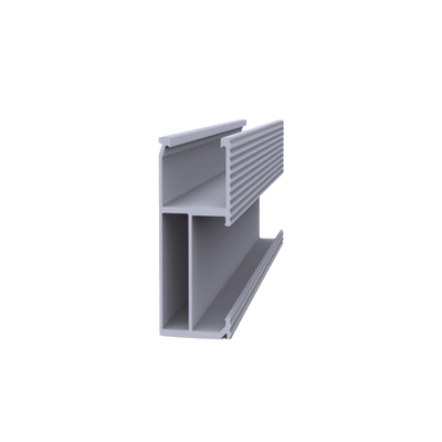 [EPLSR81400] Riel 8 para montaje de módulos fotovoltaicos de aluminio anodizado de 1400mm.