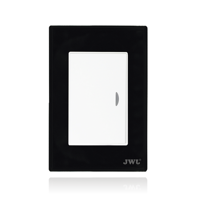 [JTL-F7601] Apagador Sencillo de 10 A/ 127 Vca ~ 60 Hz / Carcasa Negra.
