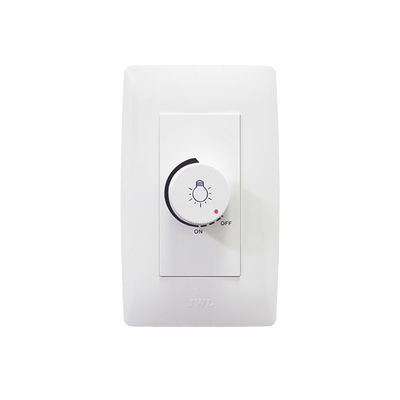 [JTL-C7329] Dimmer Rotativo para Lámpara Incandescentes / 300 W 127 V CA / Color Blanco.