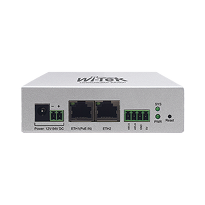 [WI-IOT100] Controlador IoT /  2 Puertos 10/100 Mbps / Administración y Monitoreo desde la nube / Ideal para Sistemas Solares / Multiples métodos de Alimentación