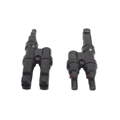 [FC42T] Conector  MC-4 Doble para Módulos Fotovoltaicos. Tipo 2T 