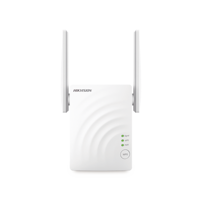 [DS-3WRE12C] Extensor WiFi / Hasta 1200 Mbps / Doble Banda AC (2.4 GHz y 5 GHz) / 1 Puertos 10/100 Mbps /  2 Antenas Omnidireccional de 3 dBi / Interior