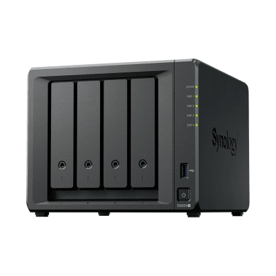 [DS925+] NAS DiskStation DS925+ | 4 Bahías | Expandible a 9 Bahías | 2 Puertos 2.5GbE | 2 Ranuras M.2 NVMe | AMD Ryzen V1500B | 4 GB DDR4 ECC | Hasta 565 MB/s Escritura Secuencial | Compatible con RAID | Synology DSM.