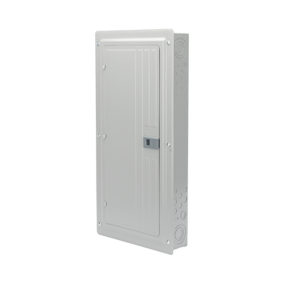 [S2442L3200] Centro de carga trifásico 3 Fases, 4 Hilos para interruptores QP, de 24 polos - 42 circuitos, 120/240vca, Barras de aluminio 200 Amp, Nema 1, uso interior. Incluye tapa.