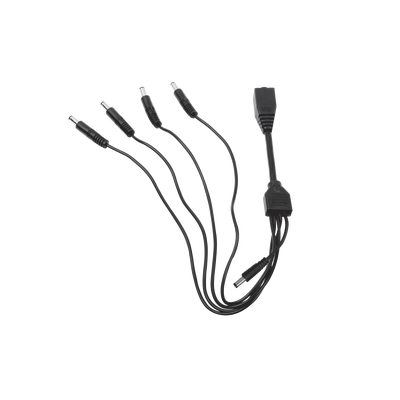 [DS-5WAYC] Cable con 5 Vías para Alimentar 4 Cámaras TurboHD y DVR TurboHD Epcom / Hikvision
