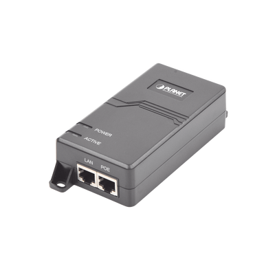 [POE-163] Inyector PoE  IEEE 802.3at, Puertos Gigabit, Hasta 30 W de Salida PoE (Mid-span)