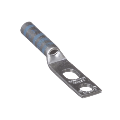 [LCC6-14JAW-L] Zapata de compresión LCC6-14JAW-l para cal. 6 Awg, Doble barreno para tornillo prisionero de 1/4, 1 pz