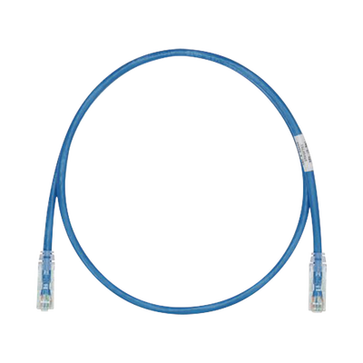 [UTPSP10BUY] Cable de Parcheo TX6, UTP Cat6, 24 AWG, CM, Color Azul, 3.05 Metros (10 Pies)