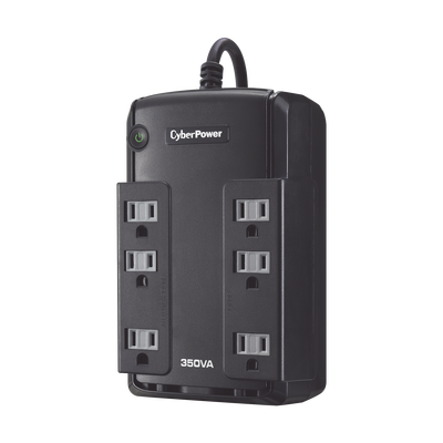 [CP350SLG] UPS de 350 VA/255 W, Topología Standby, Entrada 120 Vca NEMA 5-15P, Tipo Gabinete Compacto, Con 6 Tomas NEMA 5-15R