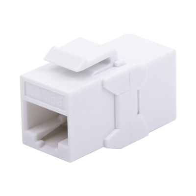 [LPKJUC6A] Acoplador UTP Cat6A Hembra RJ45 a RJ45 Hembra Color Blanco