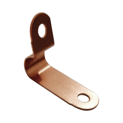 [LP-A-BAJA] Abrazadera de Cobre para Sujeción de Bajada en Pared