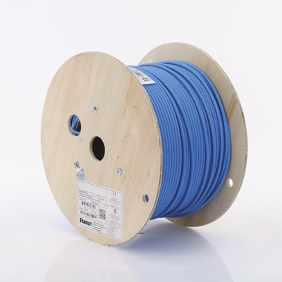 [PUL6AHD04BU-EG] Bobina de Cable UTP de 4 Pares, Vari-MaTriX HD, Cat6A, 23 AWG, LSZH-3 (Libre de Gases Tóxicos), Color Azul, 305 Metros (1000 Pies)