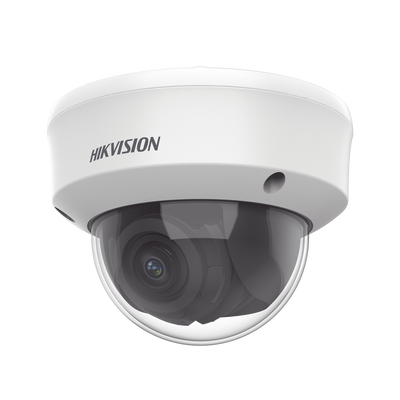 [DS-2CE5AD0T-VPIT3F(C)] Domo TURBOHD 2 Megapixel (1080p) / Lente Varifical 2.7 a 13.5 mm / 40 mts IR EXIR / Exterior IP67 / IK10 / dWDR / Ultra Baja Iluminación / 12 Vcc